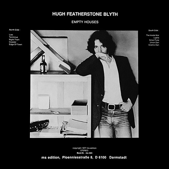 Back cover of the album Empty Houses by Hugh Featherstone Blyth