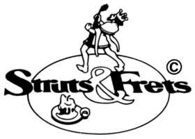 Hugh Featherstone's Struts and Frets logo