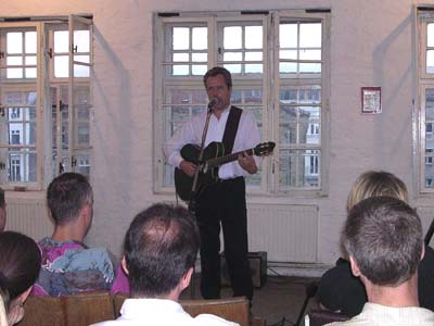 Hugh Featherstone gig at the Werketage, Berlin