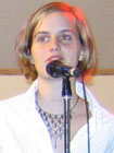 Kim Bastian, vocals and shakers