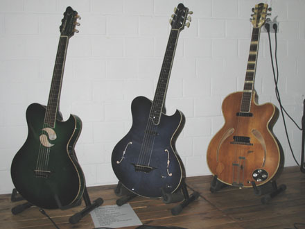 Hugh Featherstone's guitars Hugh Featherstone's guitars