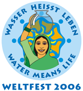 Weltfest 2006 logo designed by David John