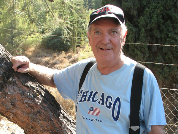 Francis Caruso on Mount Ymittos, Athens